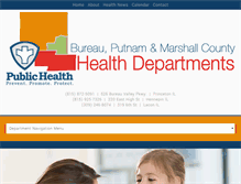 Tablet Screenshot of bchealthdepartment.org